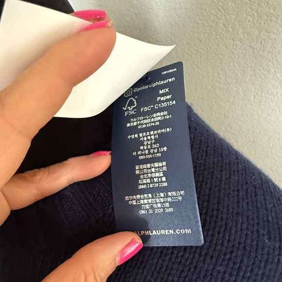 NWT, Polo Bear sweater Dress - Picture 10 of 11